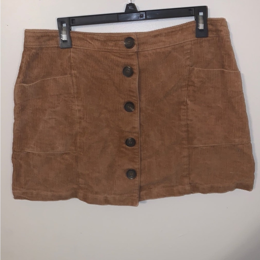 Corduroy Skirt